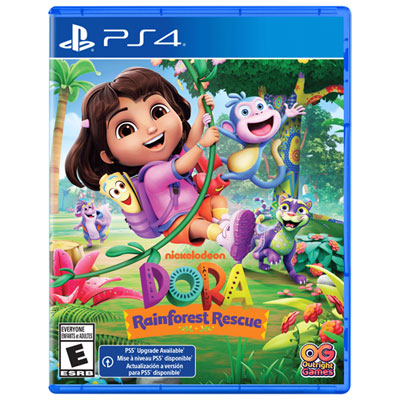 Dora: Rainforest Rescue (Ps4) This game is great for young kids! It is really easy to play