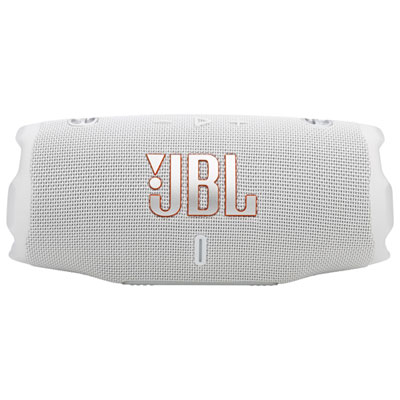 JBL Charge 6 Waterproof Bluetooth Wireless Speaker - White the best of the best
