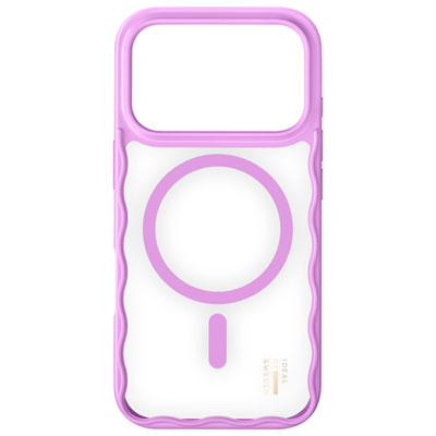 Ideal Of Sweden Frame Fitted Hard Shell Case with MagSafe for iPhone 17 Pro Max - Pink/Clear