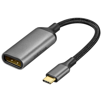 Insignia USB-C to Displayport 1.4 8K Adapter (NS-PCUCDPB26-C) - Only at Best Buy