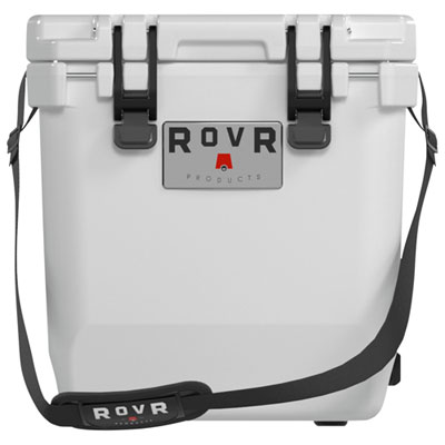 RovR CoolR 23.7 L Hard Shell Cooler with Shoulder Strap - Powder
