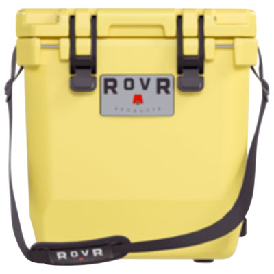 RovR CoolR 23.7 L Hard Shell Cooler with Shoulder Strap - Sunny Side
