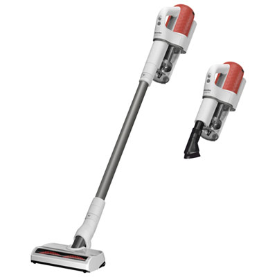 Miele Duoflex HX1 Cordless Bagless Stick Vacuum - White/Terra red
