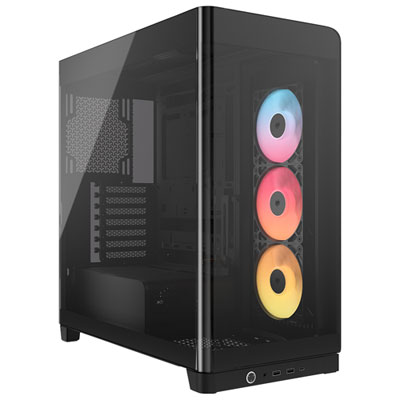 Boîtier D'ordinateur Mi-Hauteur Atx 4500X Argb Frame De Corsair - Noir