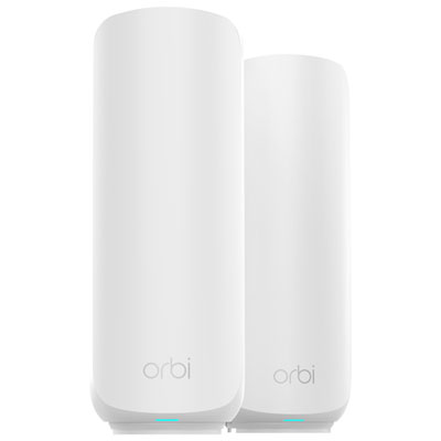 NETGEAR Orbi Whole Home Mesh Wi-Fi 7 System (RBE372-100CNS) - 2 Pack Easy set up, great value, works awesome, cover the entire house, with ease