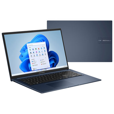 Portable De 17,3 Po Vivobook D'asus - Bleu Calme (Core 5 120U D'intel/ram 16 Go/ssd 1 To/windows 11) Great