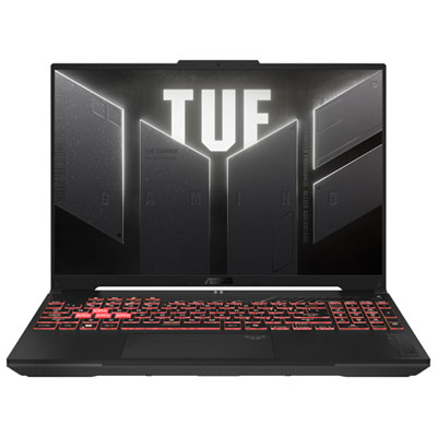 Portable De Jeu De 16 Po Tuf Gaming A16 D'asus - Gris Mecha (Ryzen 7 7445Hs D'amd/ram 16 Go/ssd 512 Go/rtx 4050) Great Laptop