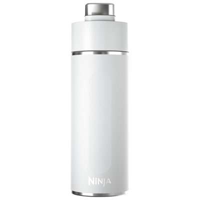 Ninja Thirsti 709ml (24 oz.) Carbonated Drink Travel Bottle - White Love it!