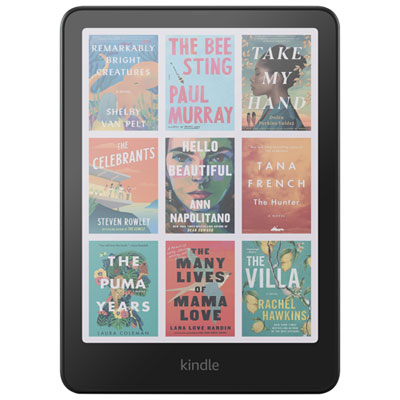 Amazon Kindle Colorsoft Signature Edition 32GB 7" Digital eReader with Touchscreen (B0CX8YKQ2H) - Black