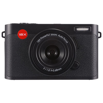 Vivitar VECXX140 Wi-Fi 20MP 5K Video Digital Camera - Black