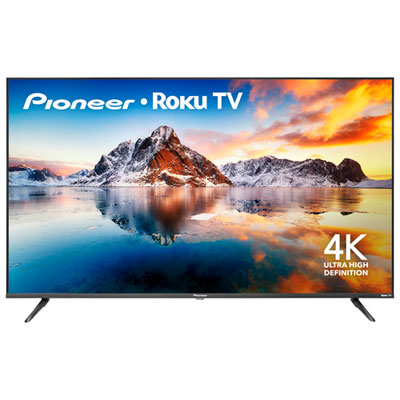 Pioneer 55" 4K UHD HDR LCD Roku TV Smart TV (PN55-R851-26C) - 2025