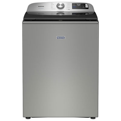Laveuse À Chargement Par Le Haut Haute Efficacité De 6 Pi³ De Maytag (Mtw6205Rr) - Argent Classique Best Washer