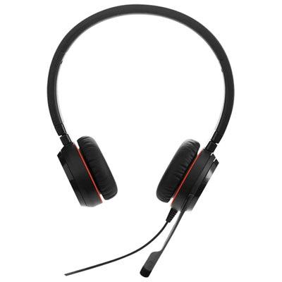 Casque D'écoute Evolve 20 De Jabra Avec Microphone Intégré (4999-829-489-01) - Noir