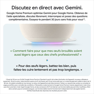 Google Home Speaker - Smart Speaker with 360-Degree Sound and