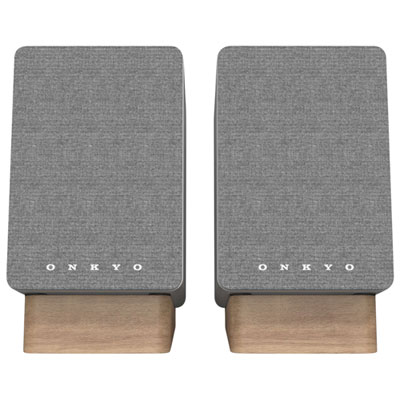 Onkyo GX10DBW 30-Watt Bookshelf Speaker - Pair - White