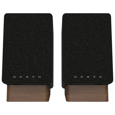 Onkyo GX-10DB 30-Watt Bookshelf Speaker - Pair - Black