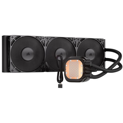 Corsair Nautilus RS LCD 360mm Liquid CPU Cooler Great aio cooler