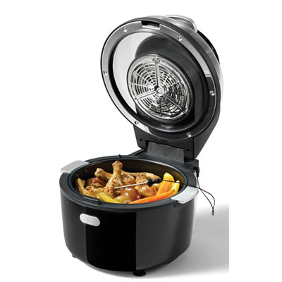Heritage Infrared Steam Air Fryer - 4.3L/4.5Qt - Black 