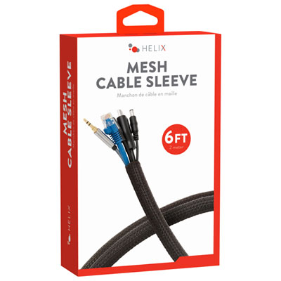 Helix 2m (6 ft.) Flexible Mesh Cable Sleeve