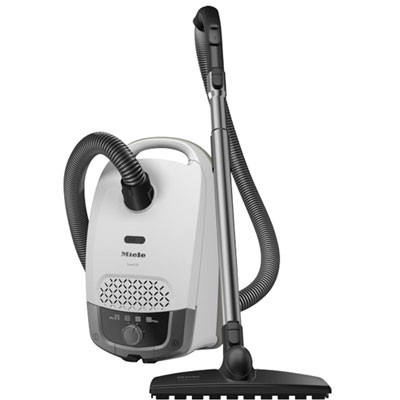 Miele Guard S1 Parquet Flex Canister Vacuum - Brilliant White