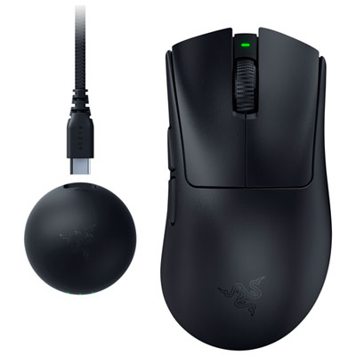 Razer DeathAdder V4 Pro Wireless Optical Gaming Mouse - Black Death Adder best mouse for gaming