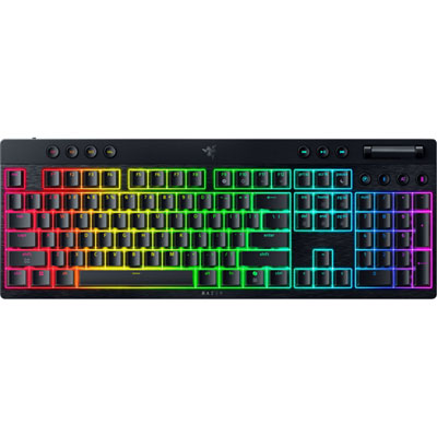 Clavier De Jeu Pleine Grandeur Rétroéclairé À Touches Mécaniques Sans Fil De Razer