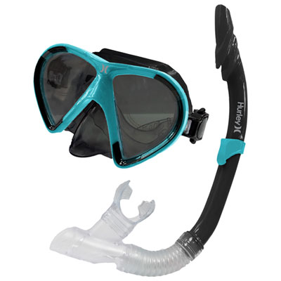 Hurley Adult Snorkel Set - Blue