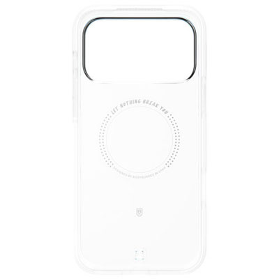 Étui Souple Ajusté Ace Pro De Bodyguardz Avec Magsafe Pour Iphone 17 Pro - Transparent/blanc