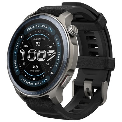 Montre Intelligente Gps Balance 2 D'amazfit Avec Moniteur De Fréquence Cardiaque - Noir I FREAKIN LOVE THIS WATCH!