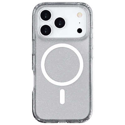 TUFF8 Glitz Fitted Hard Shell Case with MagSafe for iPhone 17 Pro - Glitter/Clear