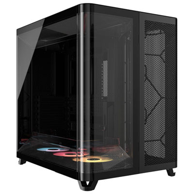 Corsair AIR 5400 Mid Tower ATX Computer Case - Black Great case with triple chamber