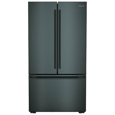 Kitchenaid 36" 24.3 Cu. Ft. French Door Refrigerator with Water Dispenser (KRFC236SJP) - Juniper I’ve only had the refrigerator for a week, but I love all the room I have in it and how I can organize