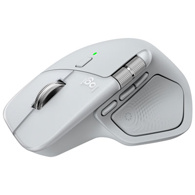Souris Optique Bluetooth Mx Master 4 De Logitech Pour Mac - Blanc Argent - Exclusivité De Best Buy Love this mouse the best one Logitech as made ever