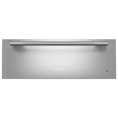 "KitchenAid 27"" 1.3 Cu. Ft. Electric Warming Drawer (KWES727SPS) - PrintShield Stainless"