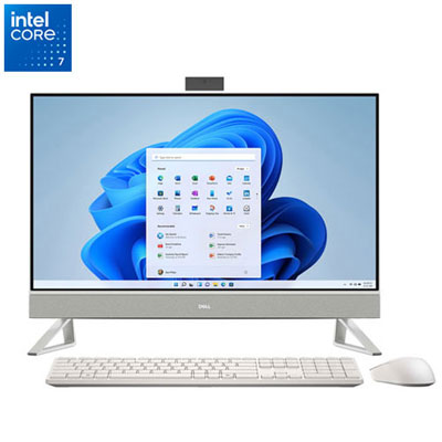 Boîte Ouverte - Ordinateur Tout-En-Un À Écran Tactile De 27 Po De Dell - Blanc (Core 7 150U D'intel/ram 32 Go/ssd 2 To/windows 11)