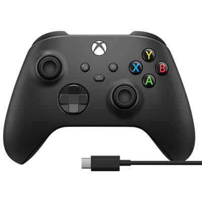 Manette Sans Fil De Xbox Pour Xbox Series X|S/xbox One/pc - Noir Carbone
