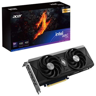 Carte Graphique Nitro Intel Arc Série B 10 Go Ddr6 D'acer Love the low power consumption and the low weight