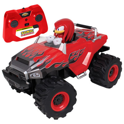 Camion Monstre Téléguidé Sonic Et Knuckles De Nkok (1512) - Rouge