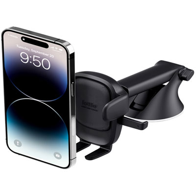 Support De Téléphone Pour Tableau De Bord Et Pare-Brise Easy One Touch 6 D'iottie - Noir Great product bought from Best Buy… quality is very good