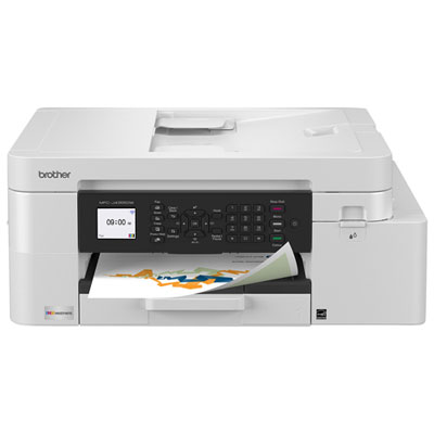 Imprimante À Jet D'encre Couleur Tout-En-Un Sans Fil Mfc-J4355Dw De Brother Avec Réservoir Inkvestment - Blanc Easy set up and great wireless printing