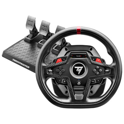 Volant De Course T248R Et Pédalier De Thrustmaster Pour Ps5/ps4/pc First Wheel, Love it!