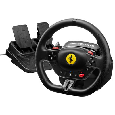 Volant De Course Et Pédalier Magnétique T98 Ferrari 296 Gtb De Thrustmaster Pour Ps5/ps4/pc Great item buy!!!