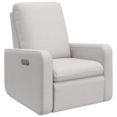 Fauteuil Coulissant Pivotant Inclinable Électrique Teddi De Graco Avec Port De Chargement Usb - Natté Acier Best Recliner Chair!
