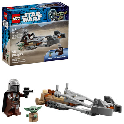 Lego Star Wars : Le Mandalorien Et La Motojet De Grogu - 58 Pièces (75436) Love getting legos