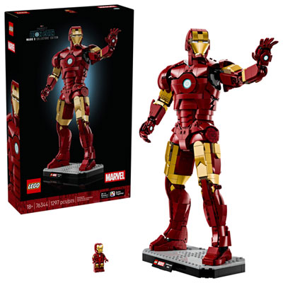 LEGO Marvel: Iron Man Mark 3 Collectors' Edition - 1297 Pieces (76344)