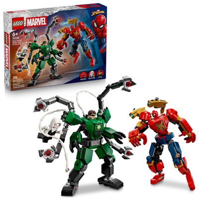 Lego Super Heroes Marvel : Combat Des Robots : Spider-Man Contre Doc Ock, 315 Pièces (76338) Love mech sets