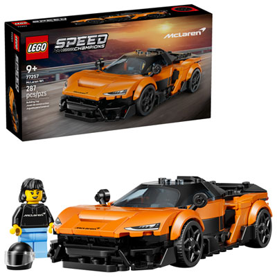 LEGO Speed Champions: McLaren W1 - The Real Supercar - 287 Pieces (77257) The McLaren W1 was a great build and it only took less than an hour to finish