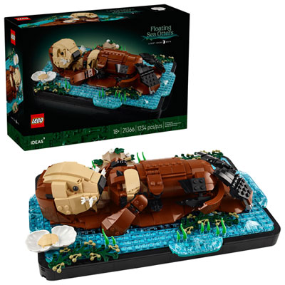 LEGO Ideas: Floating Sea Otters - 1234 Pieces (21366) Love this set