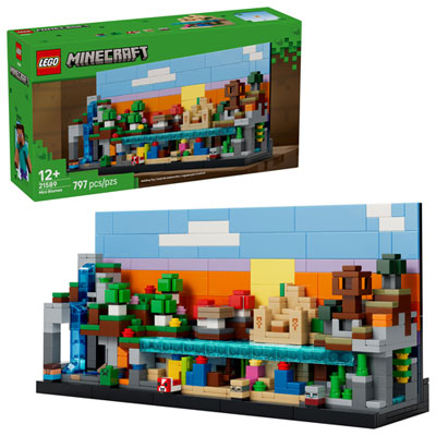 LEGO Minecraft: LEGO Minecraft Mini Biomes - 797 Pieces (21589) One of the best Minecraft Lego sets