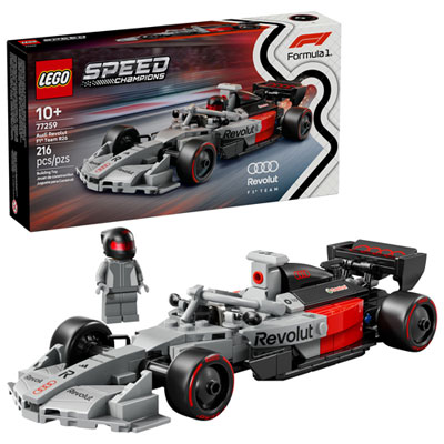LEGO Speed Champions: Audi Revolut F1 Team R26 Race Car - 215 Pieces (77259) Great Lego toy for kids